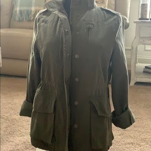 Ladies olive green jacket